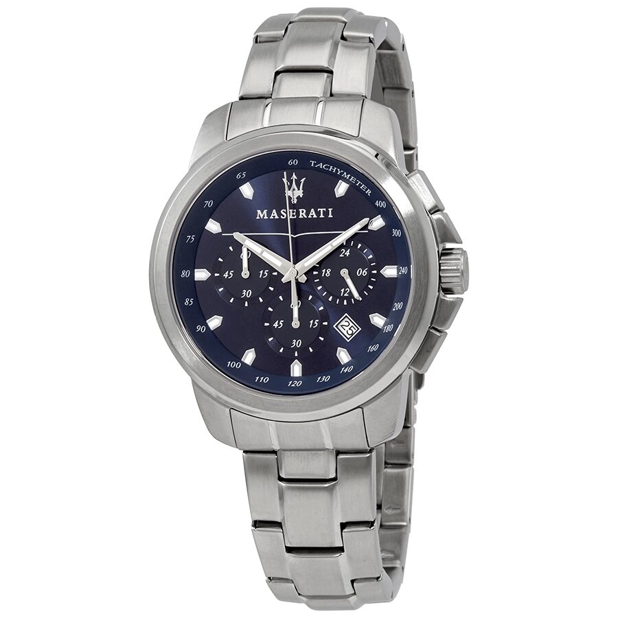 Maserati Successo Chronograph Blue Dial Men's Watch R8873621002 - BigDaddy Watches