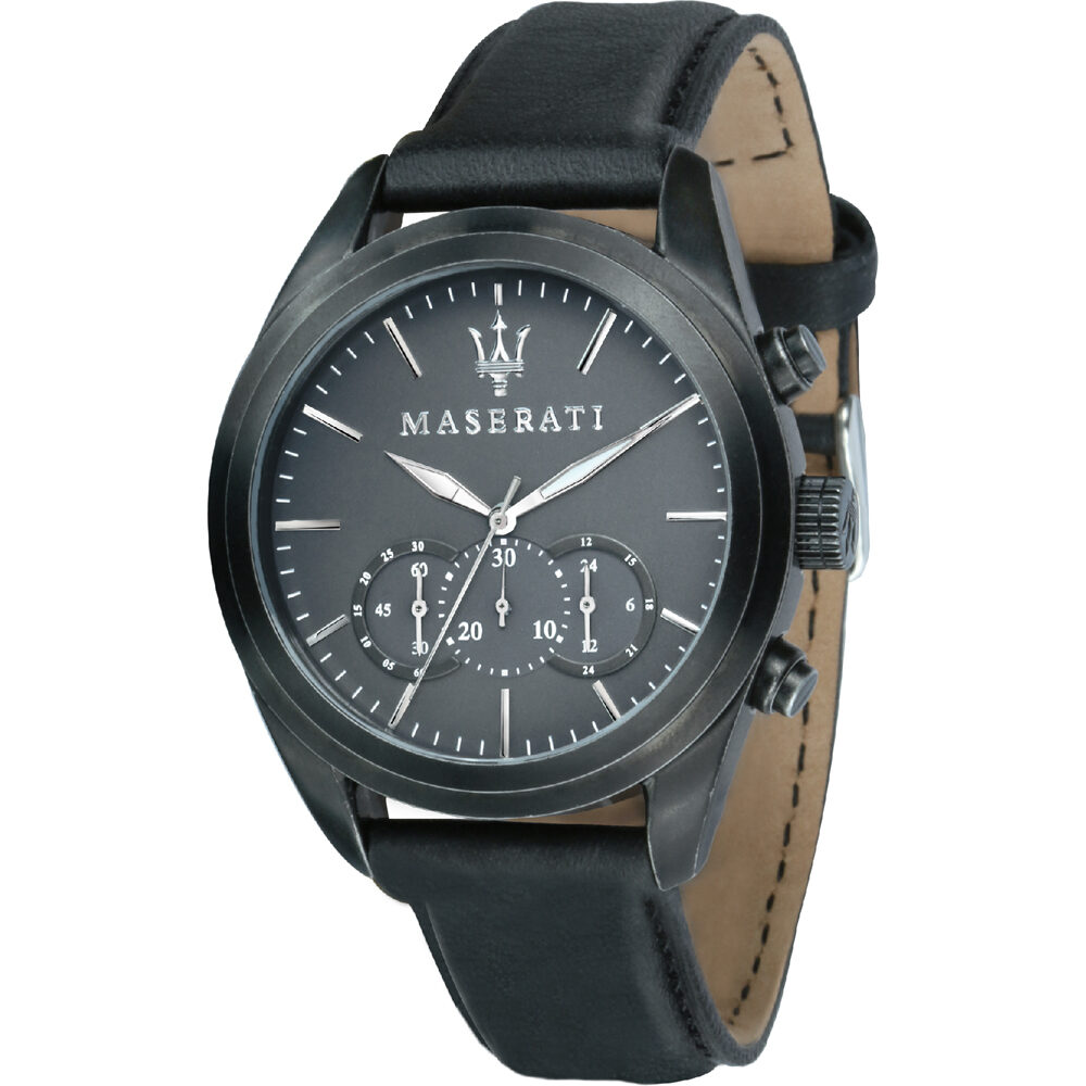 Maserati Traguardo Chronograph Grey Dial Men's Watch R8871612019 - BigDaddy Watches