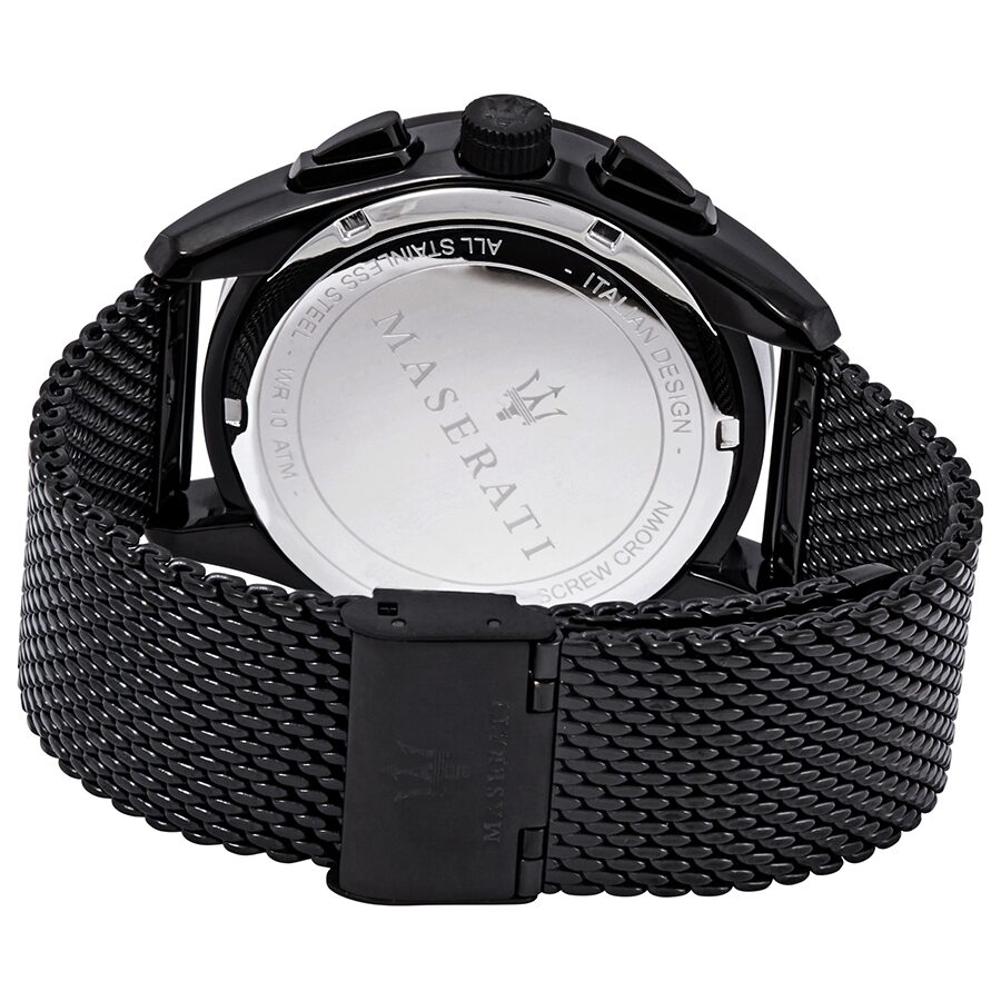 Maserati Traguardo Chronograph Quartz Black Dial Men's Watch R8873612031 - BigDaddy Watches #3