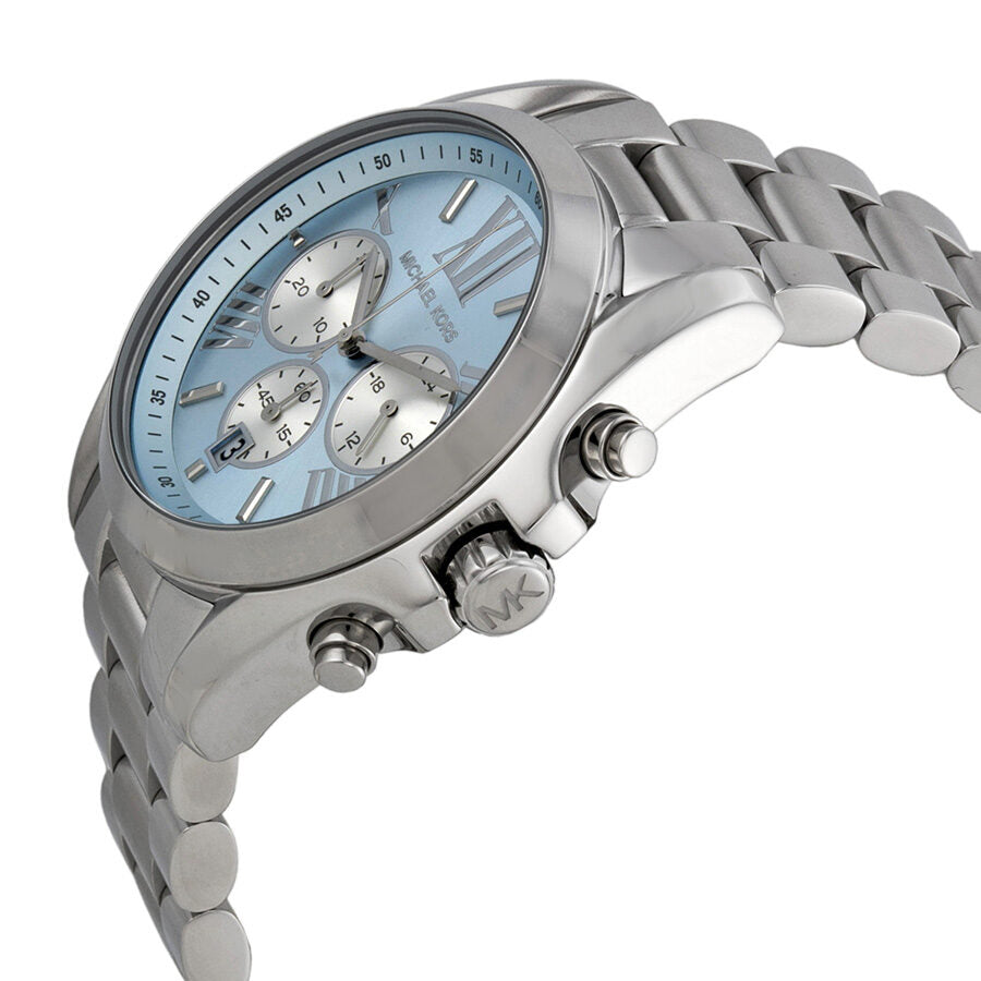 Michael Kors Bradshaw Chronograph Blue Dial Stainless Steel Ladies Watch Watch MK6099 - BigDaddy Watches #2