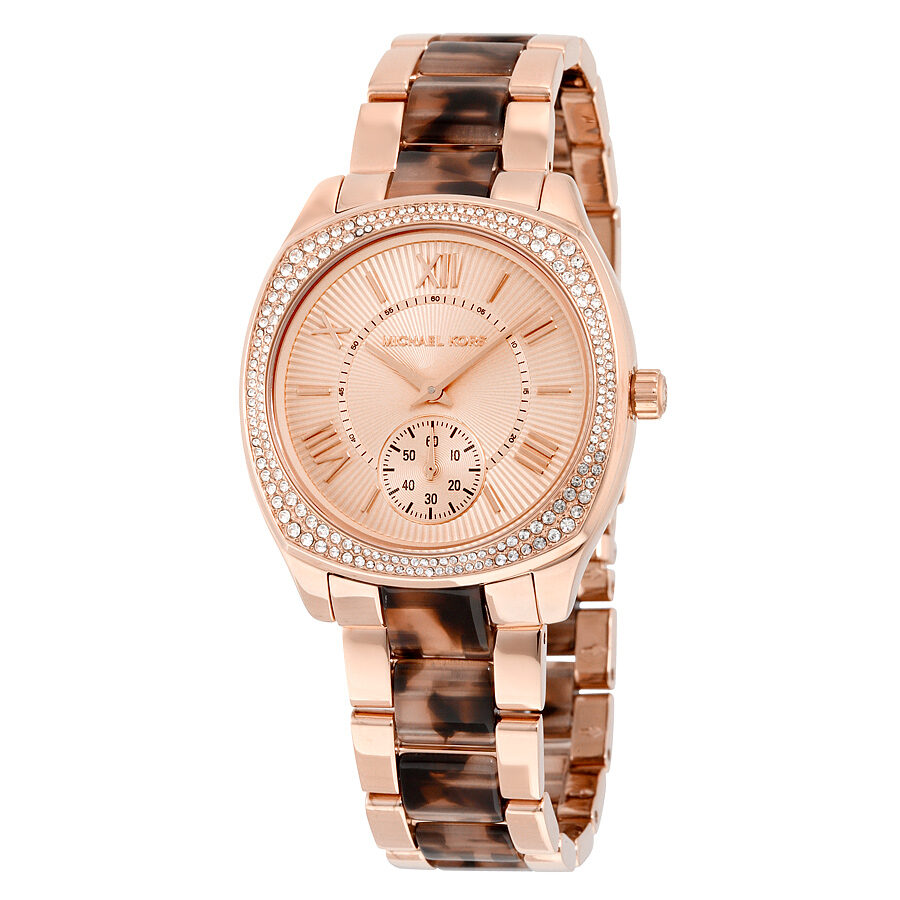 Michael Kors Bryn Rose Gold Dial Ladies Watch MK6276 - BigDaddy Watches