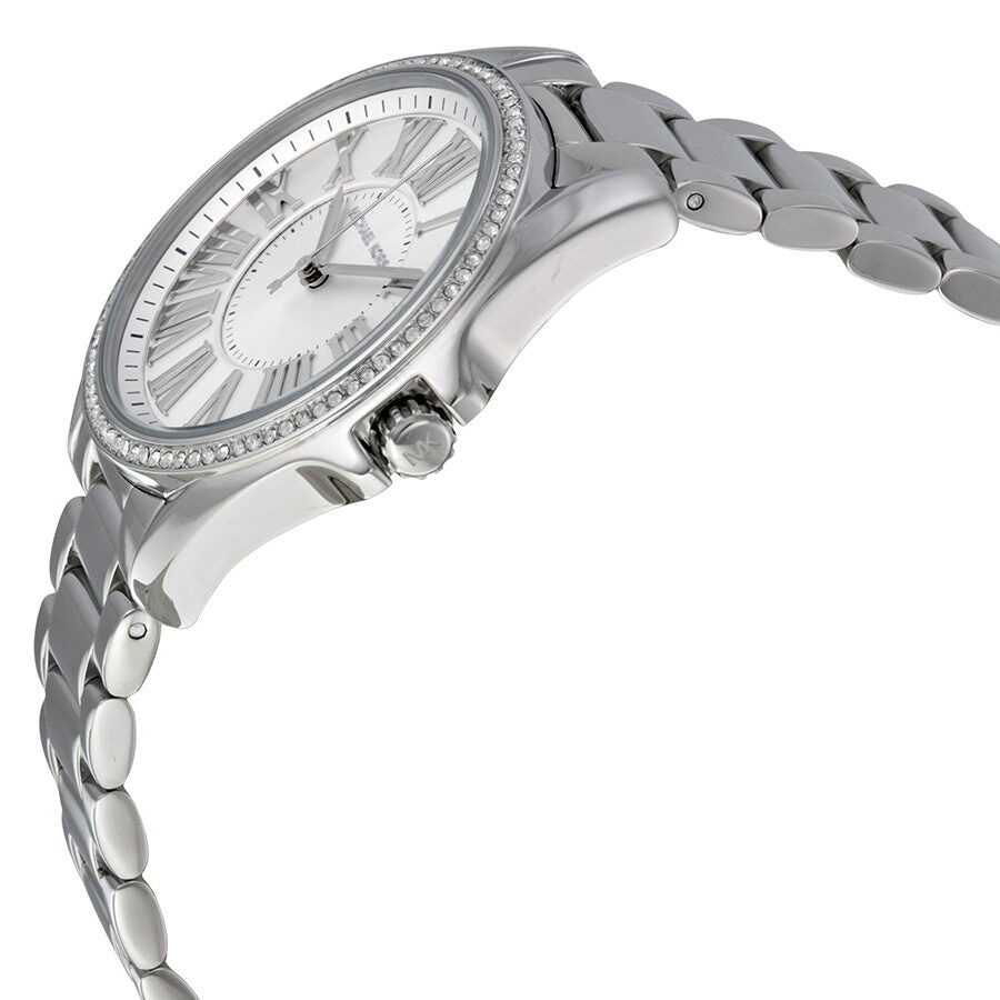 Michael Kors Kacie Silver Dial Stainless Steel Ladies Watch MK6183 - BigDaddy Watches #2
