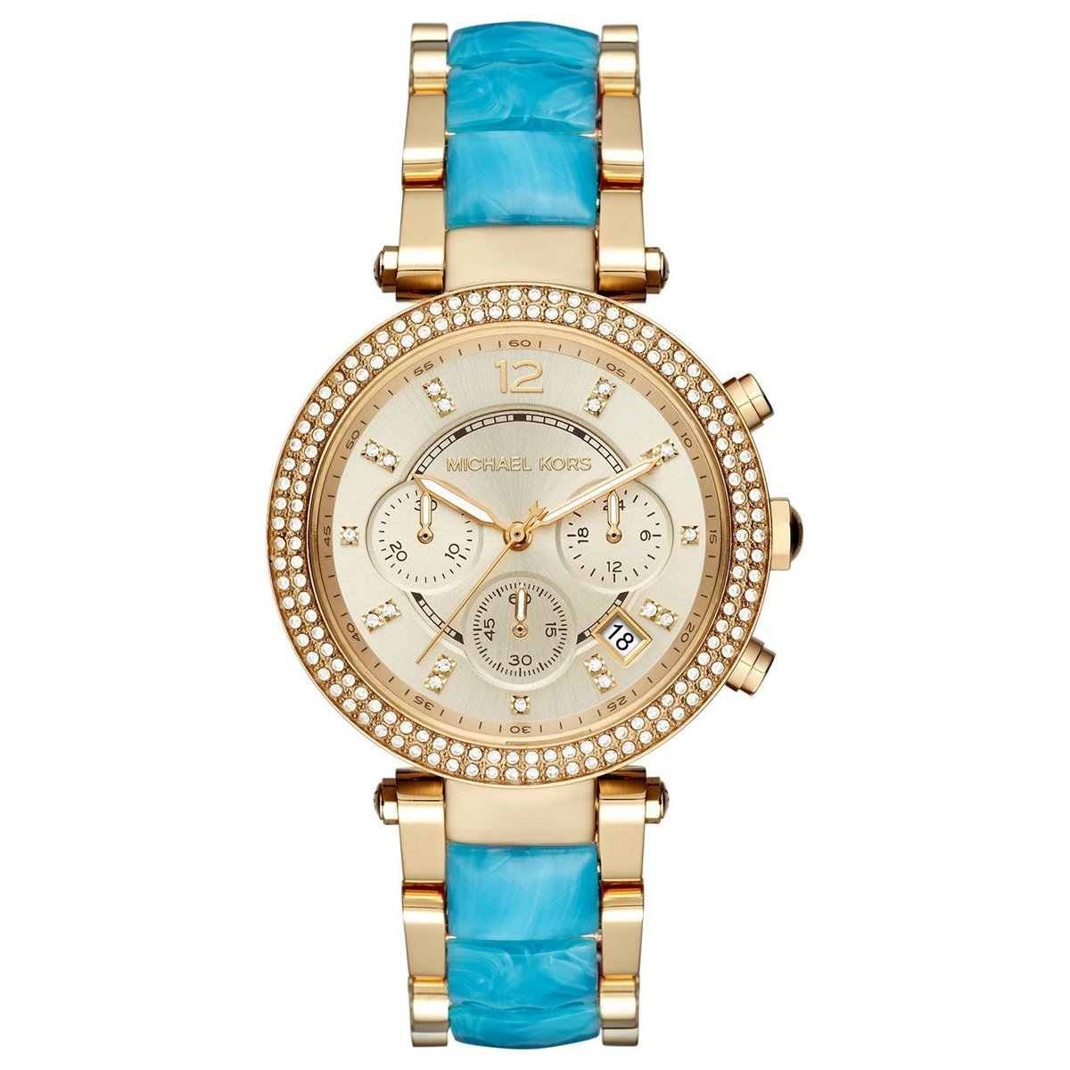 Michael Kors Parker Gold Tone Women's Watch  MK6364 - Big Daddy Watches