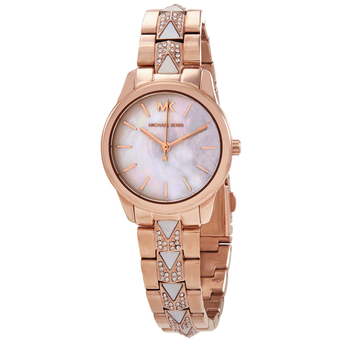Michael Kors Quartz Mother of Pearl Dial Ladies Watch MK6674 - BigDaddy Watches