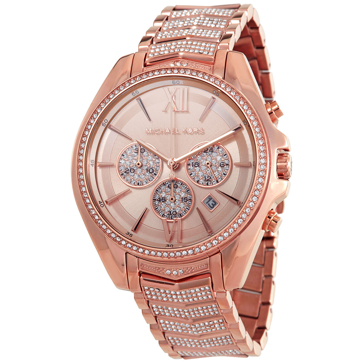 Michael Kors Whitney Chronograph Quartz Crystal Ladies Watch MK6730 - BigDaddy Watches