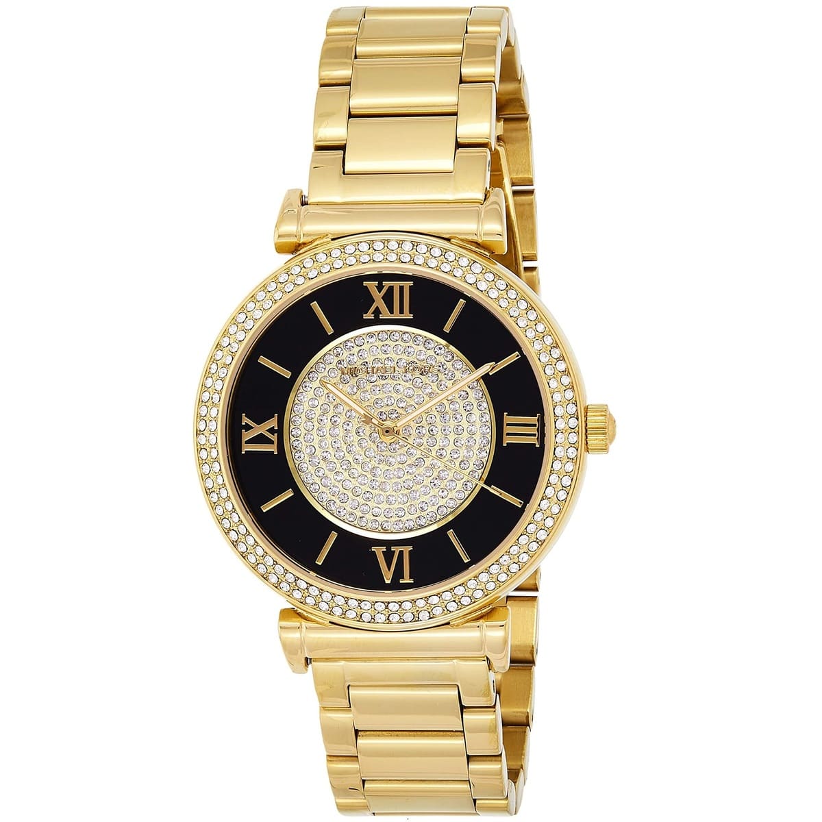 Michael Kors Catlin Black Dial Women's Watch  MK3338 - Big Daddy Watches