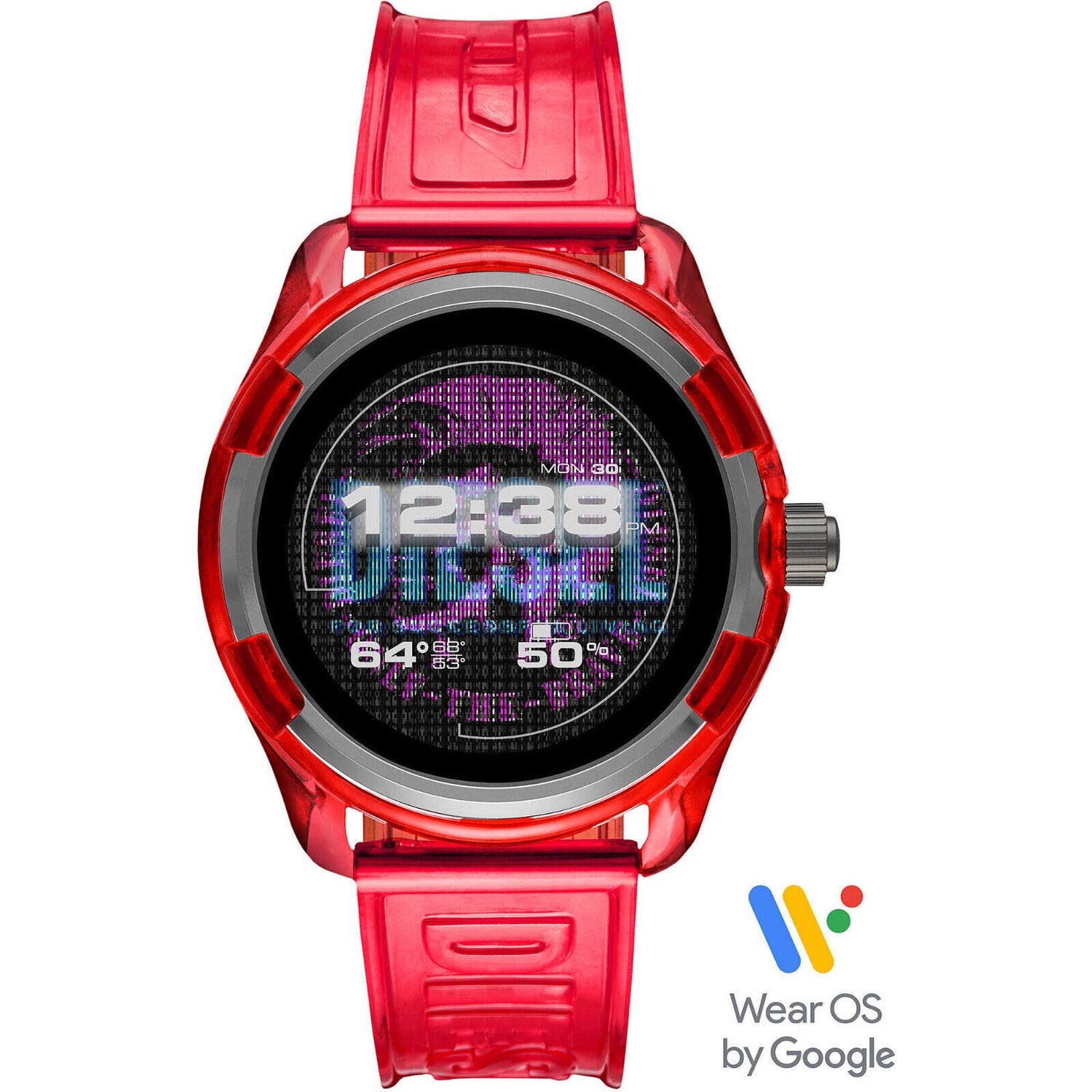 Diesel Red Fadelite Unisex Smartwatch  DZT2019 - Big Daddy Watches