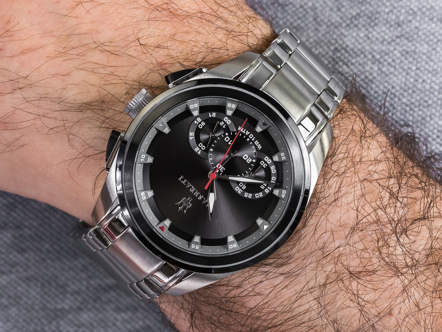 Maserati Analog Black Dial Men's Watch R8873612015
